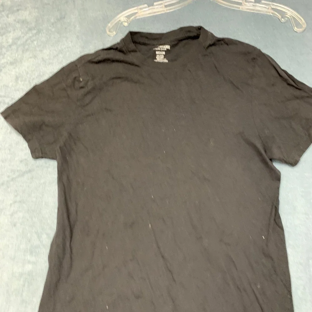 True Religion Brand Jeans T Shirt Mens Medium Black Cotton Short Sleeve Summer